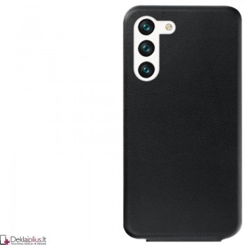 Vennus vertikaliai atverčiamas odinis dėklas  (Samsung S23 Plus)